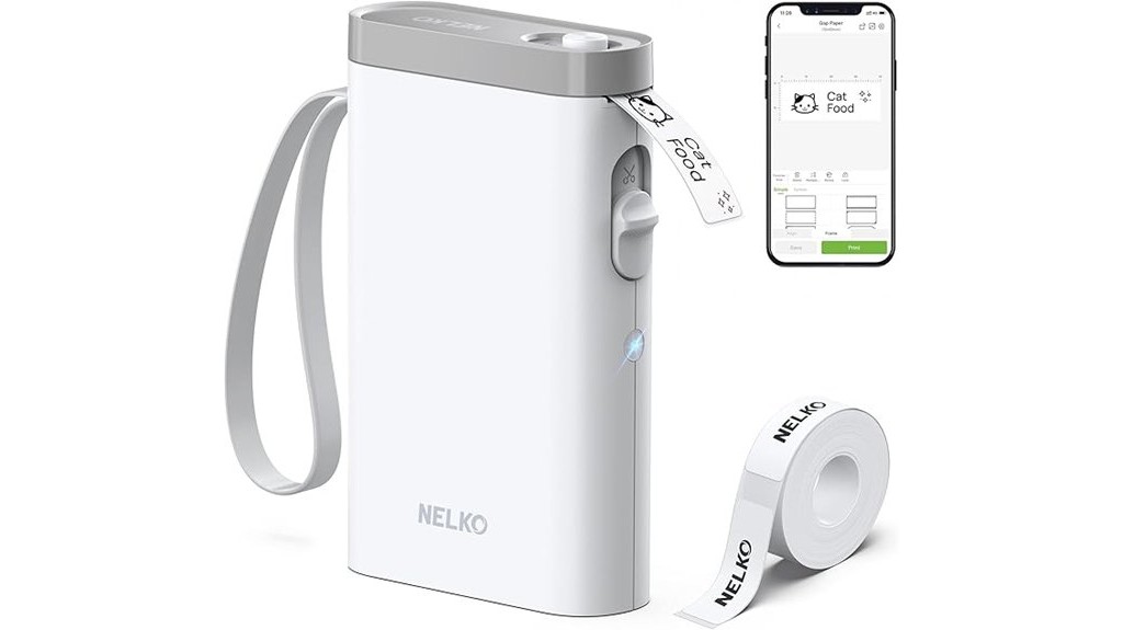 bluetooth enabled label maker machine
