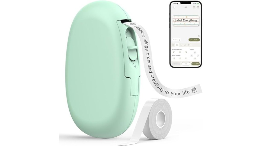 bluetooth enabled label maker machine