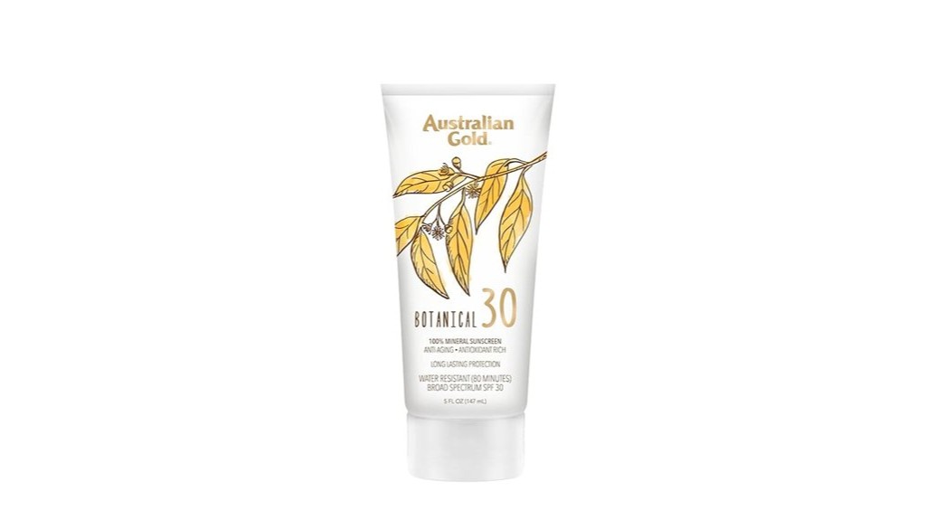 botanical mineral sunscreen lotion