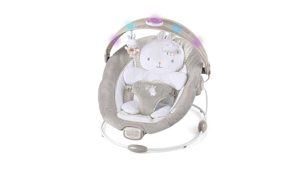 bouncy infant rabbit themed illumination
