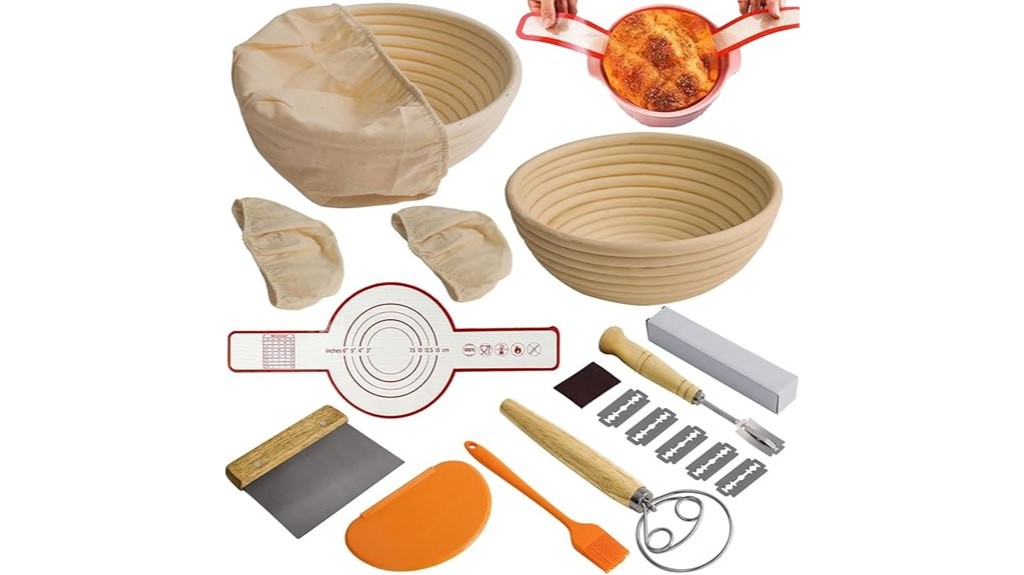 bread proofing basket kit