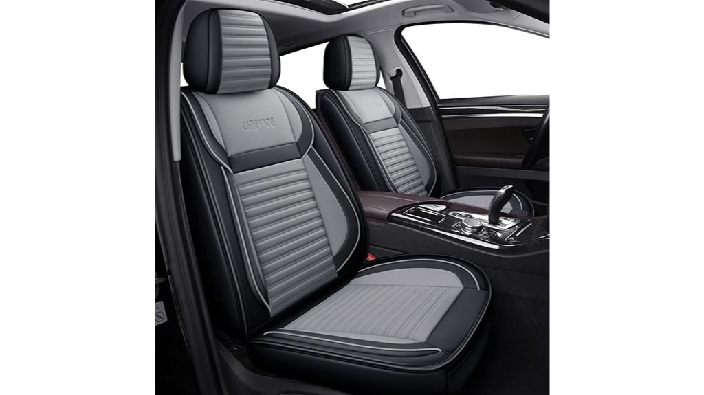 breathable waterproof faux leather seat covers