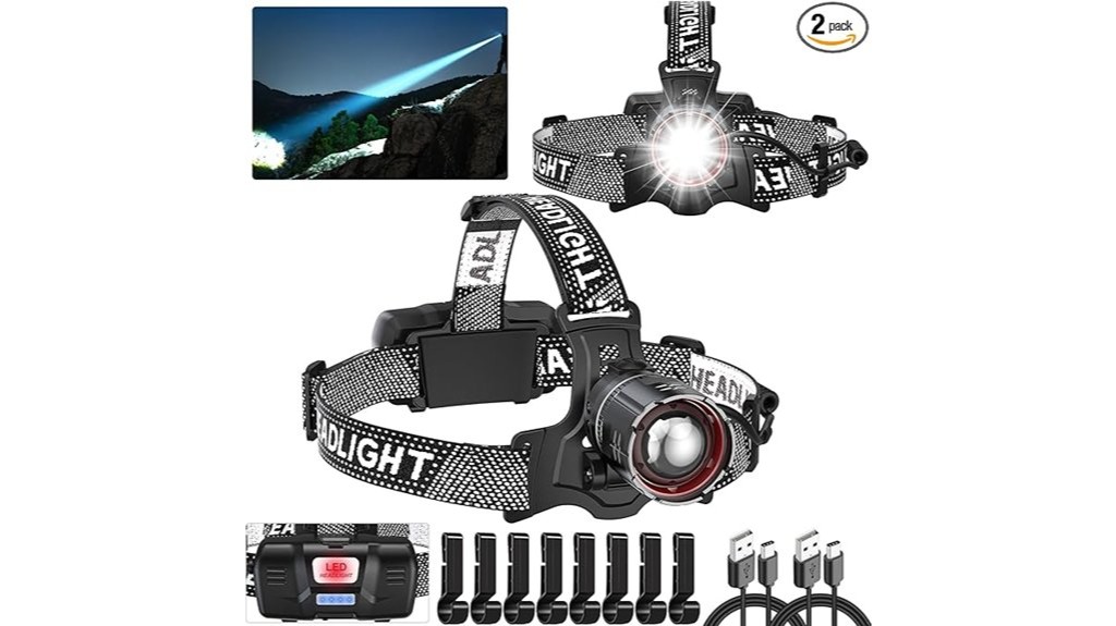 bright rechargeable led headlamps