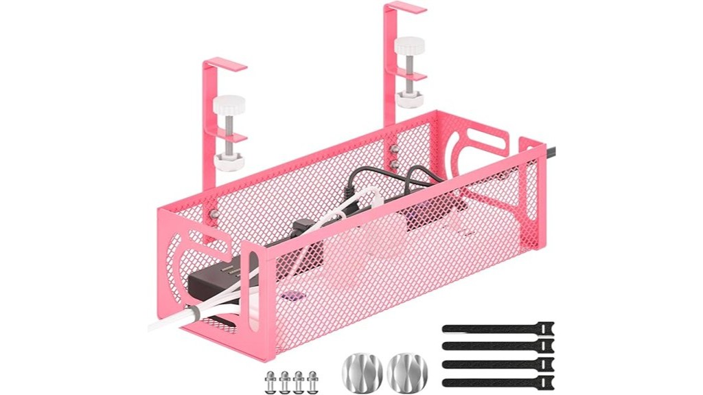 cable management desk organizer