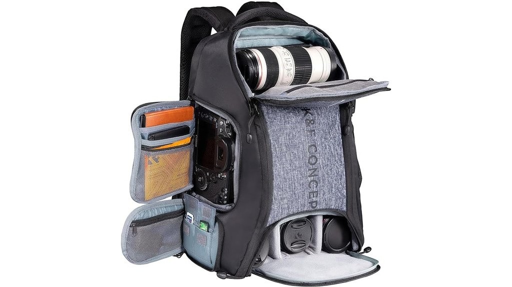 camera backpack 25l capacity