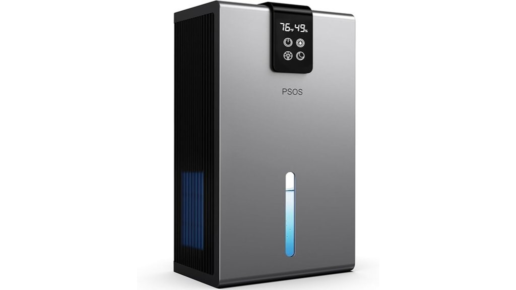 capacious quiet efficient dehumidifier