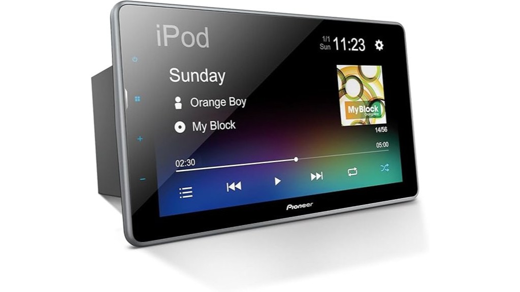 capacitive touchscreen car entertainment system