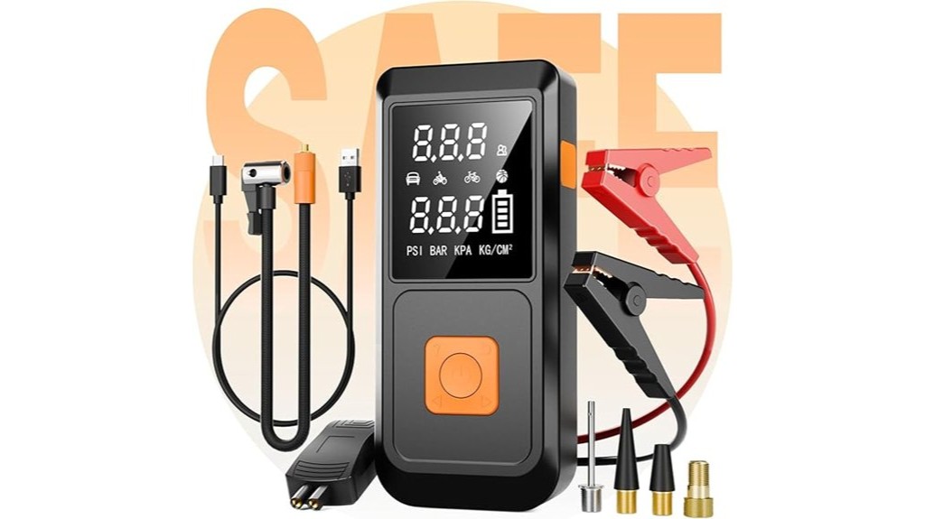 car battery portable jumpstarter