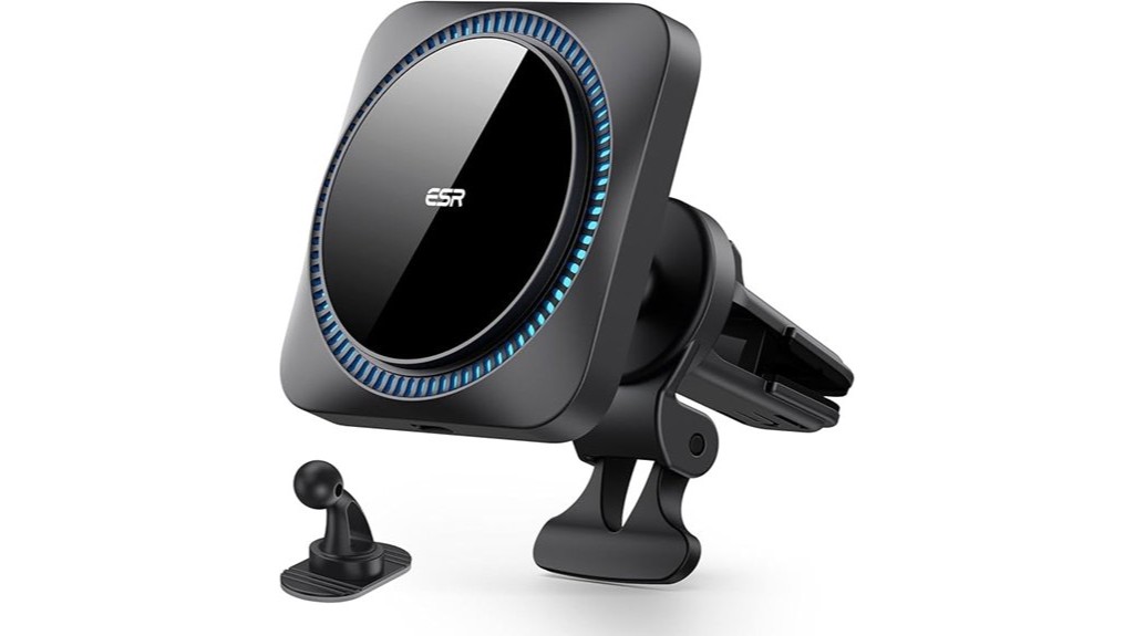 car mount wireless charger