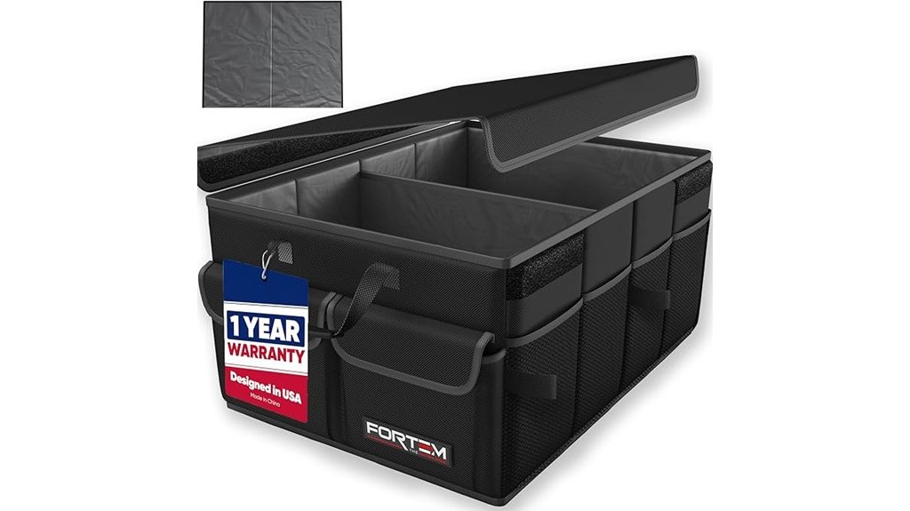 car trunk storage organization system