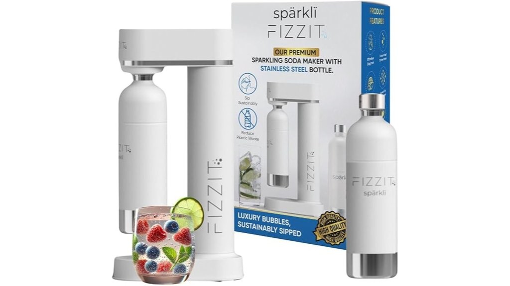 carbonated water soda maker included