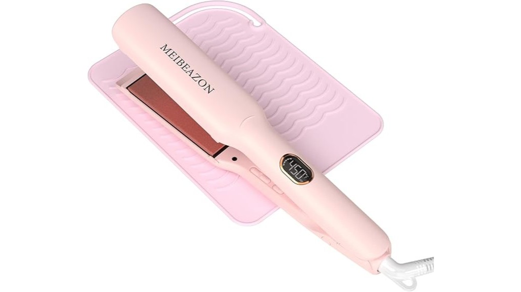 ceramic ionic flat iron straightener