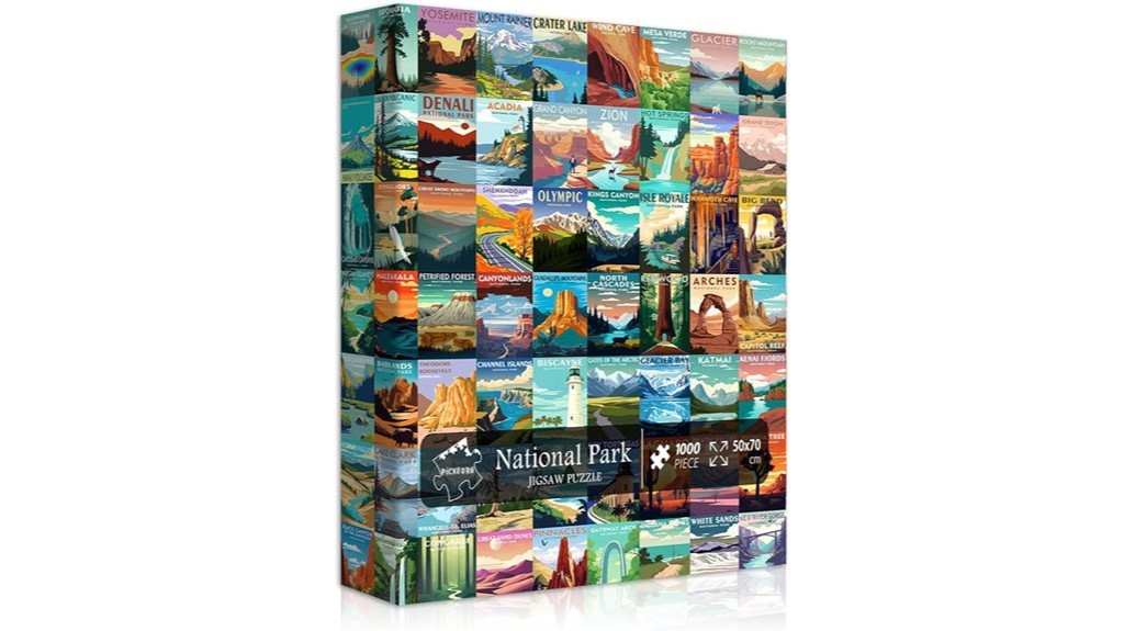 challenging adult nature themed jigsaw puzzle