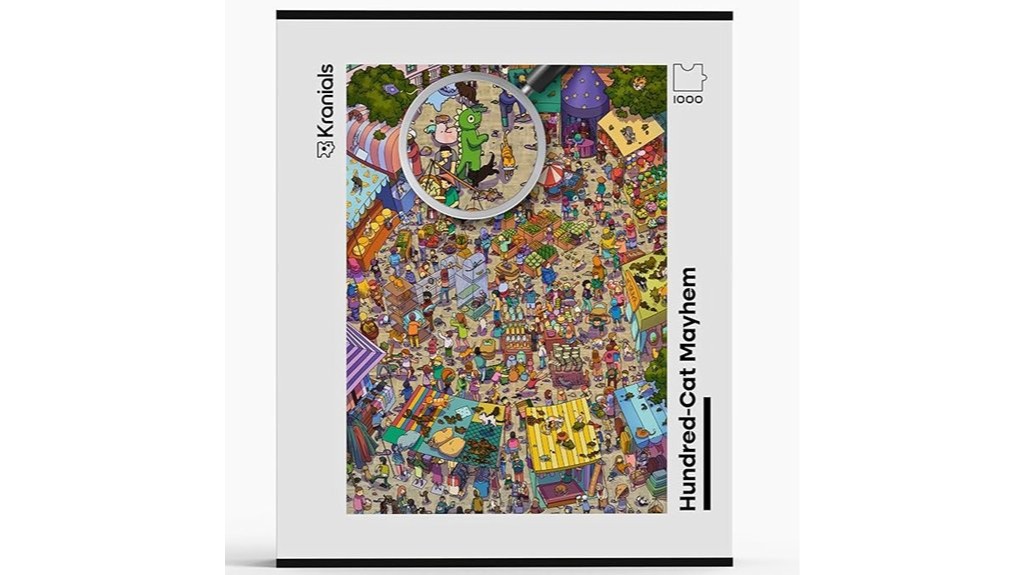 chaotic feline filled jigsaw puzzle challenge
