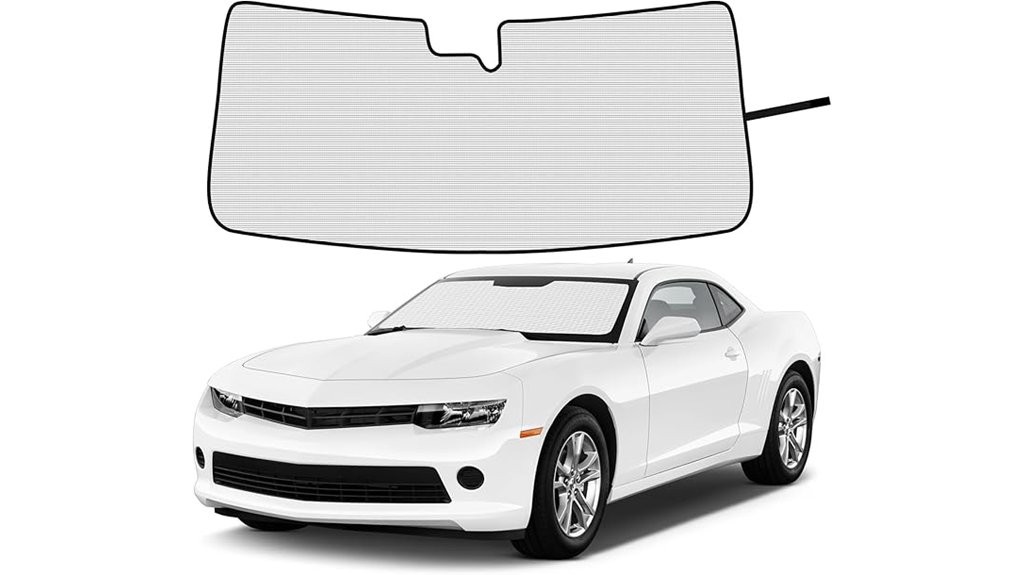 chevrolet camaro windshield sun shade