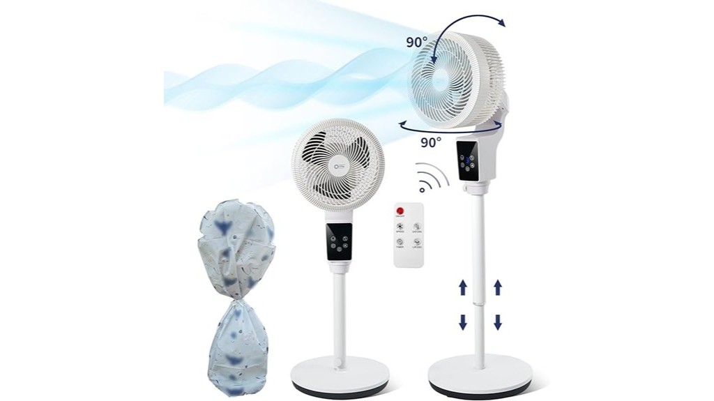 circulating pedestal air oscillator
