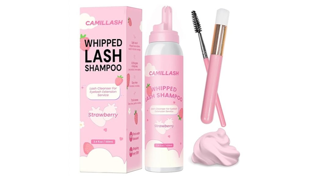 cleansing cream for eyelash extensions