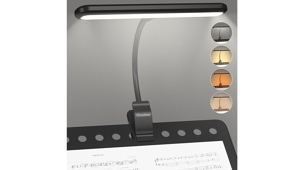 clip on led piano music lights