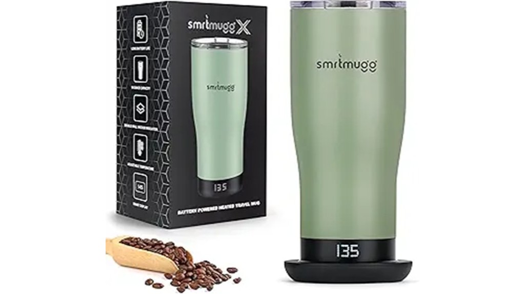 coffee mug temperature control