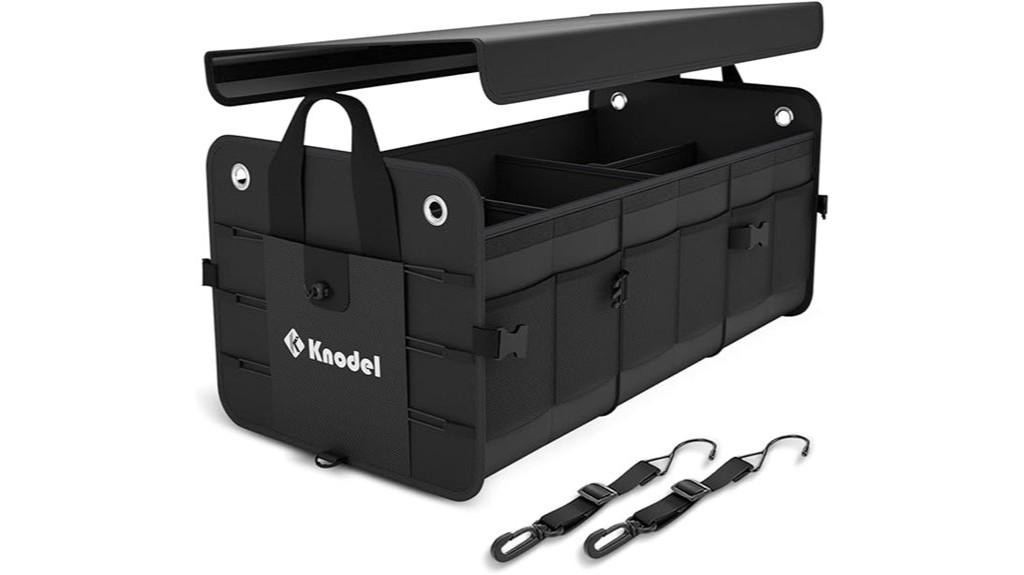 collapsible car trunk organizer
