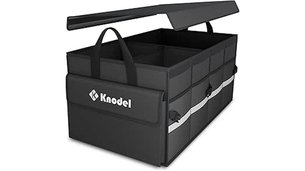 collapsible car trunk organizer