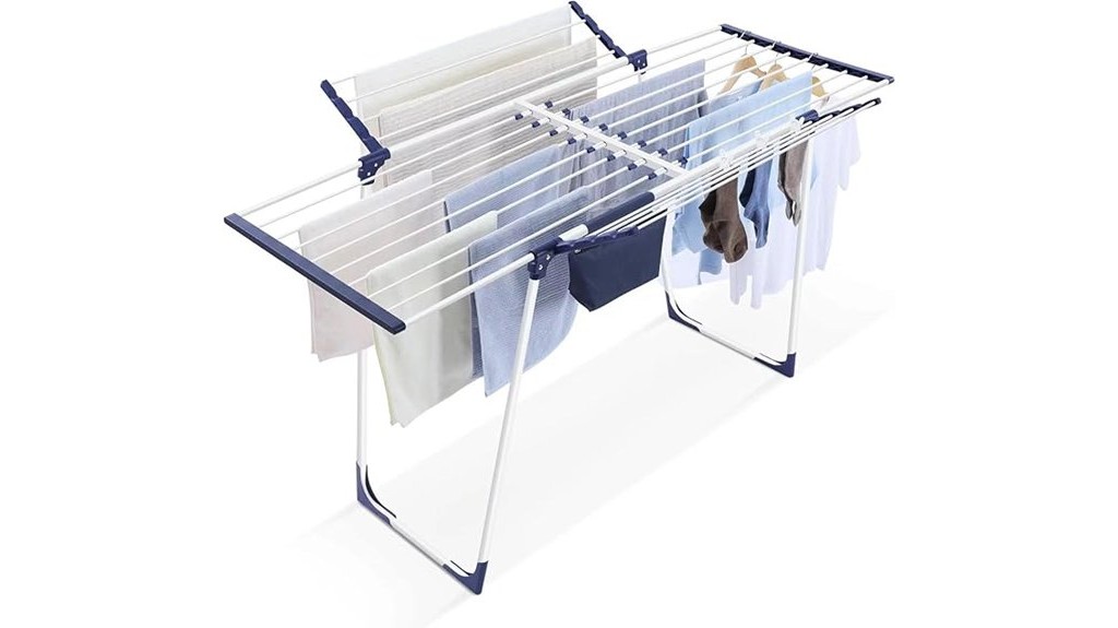 collapsible clothes drying rack