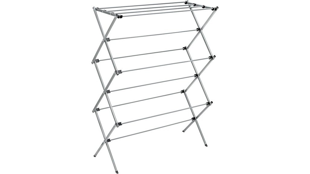 collapsible laundry drying rack