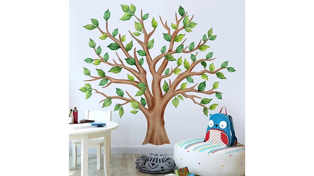 colossal verdant arboreal wall embellishments