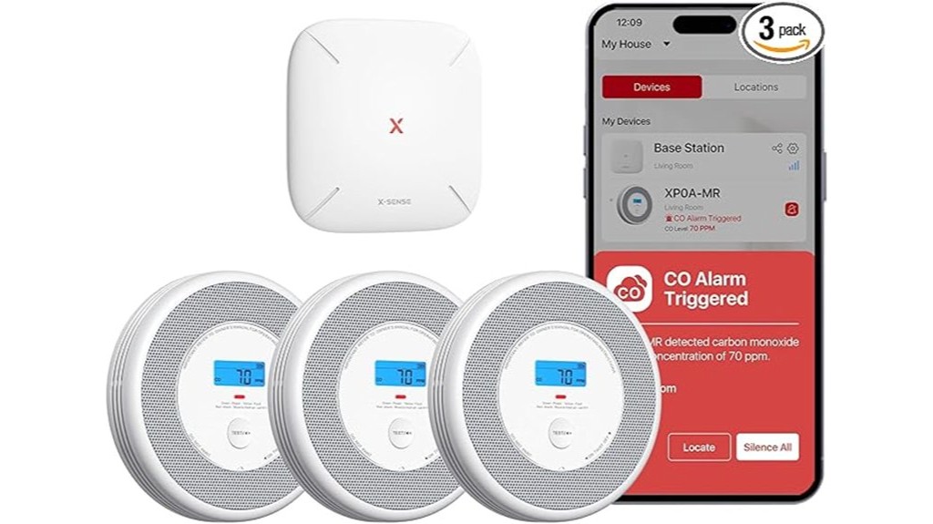 combination smoke and carbon monoxide detector