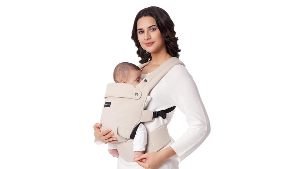 comfortable and ergonomic baby carrier