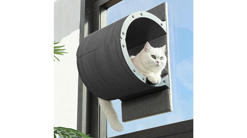 comfortable cat viewing platform