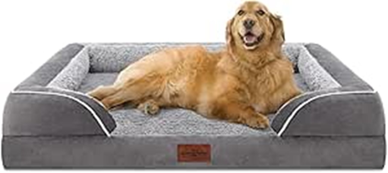 comfortable waterproof orthopedic dog beds