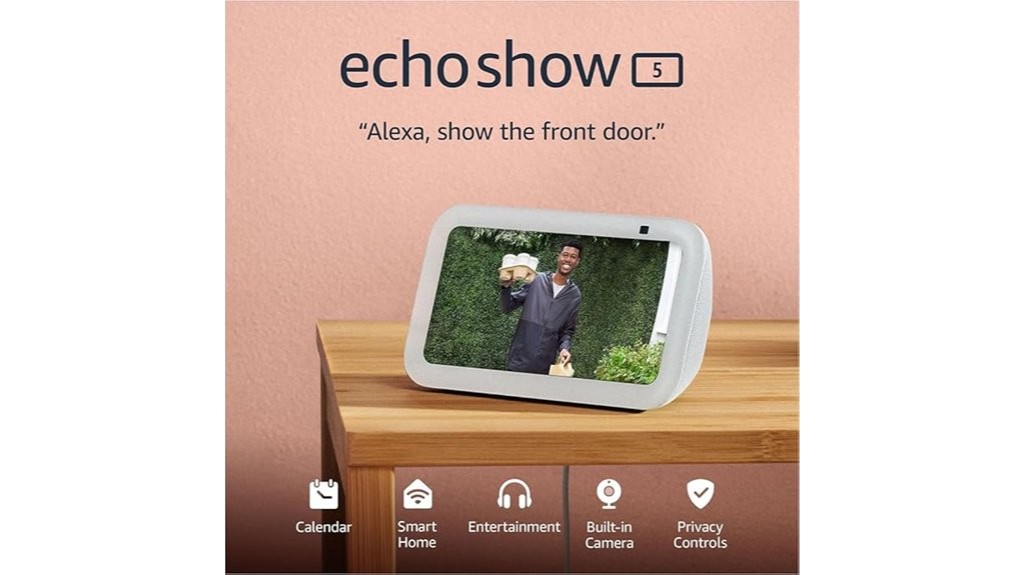 compact alexa enabled smart display