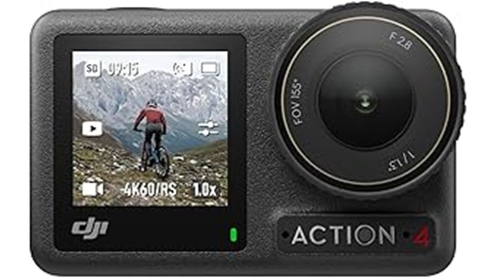 compact and rugged action camera
