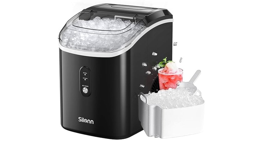 compact countertop nugget ice maker