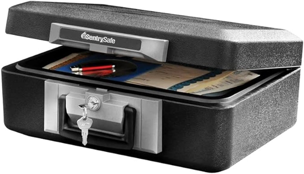 compact fireproof secure storage solution