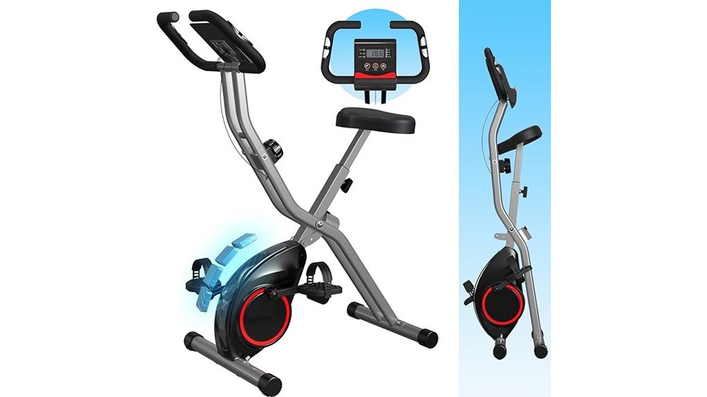 compact folding exercise bicycle