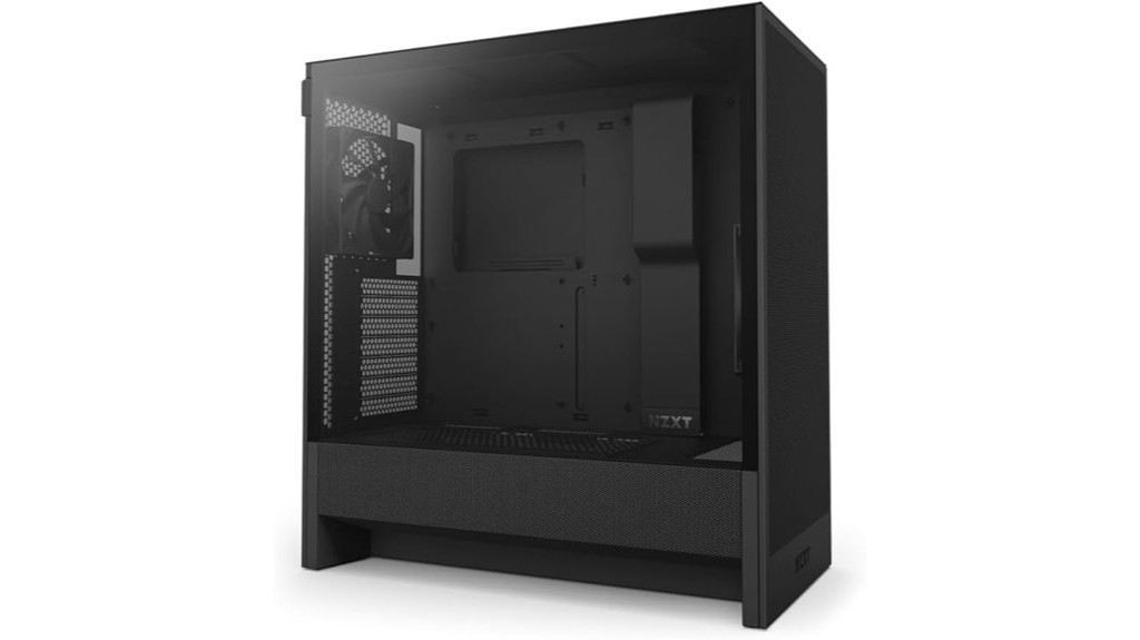 compact gaming mid tower pc case