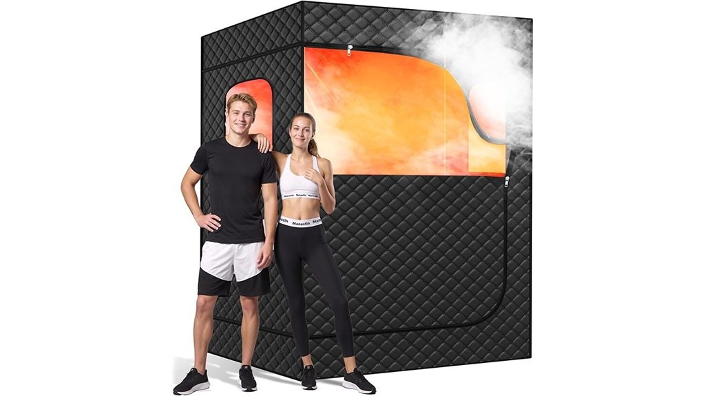 compact home steam sauna