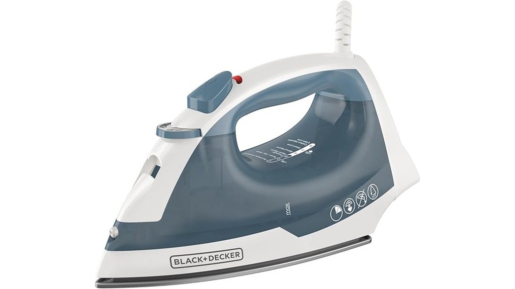 compact iron for convenient steaming