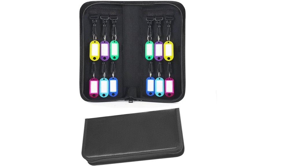 compact keychain storage solution