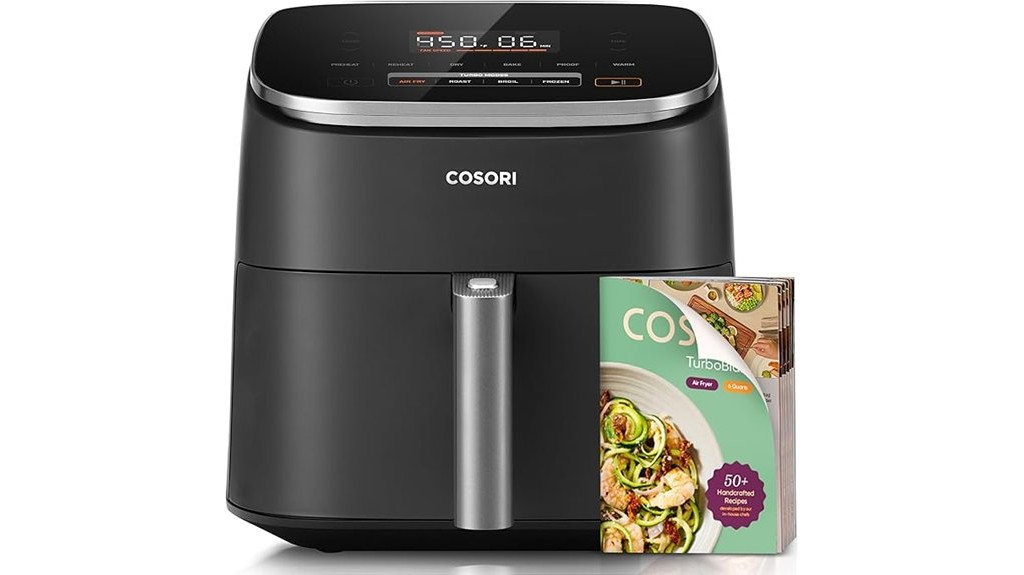 compact large 9 in 1 air fryer