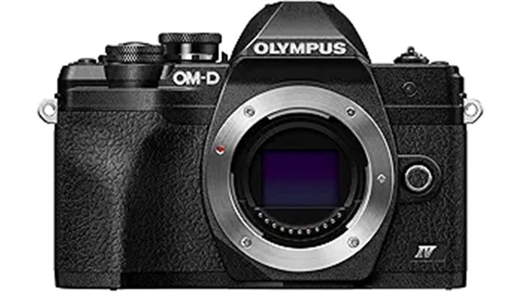compact mirrorless camera body