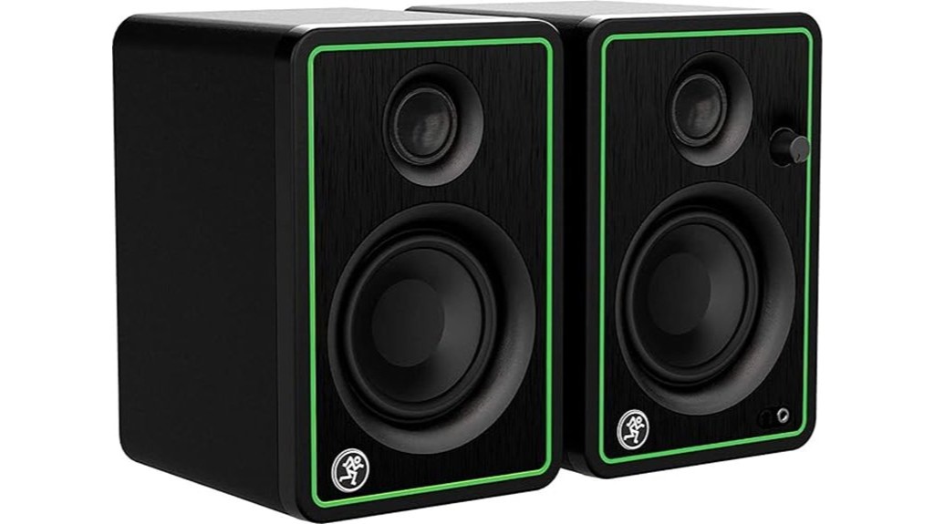 compact multimedia studio monitor speakers