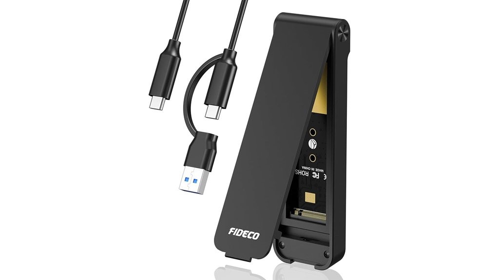 compact nvme ssd external enclosure