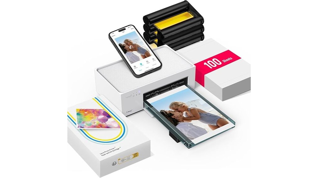 compact photo printer with versatility