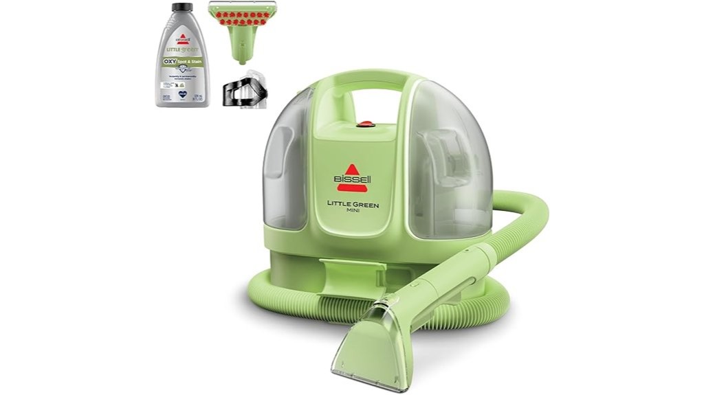 compact portable carpet upholstery cleaner