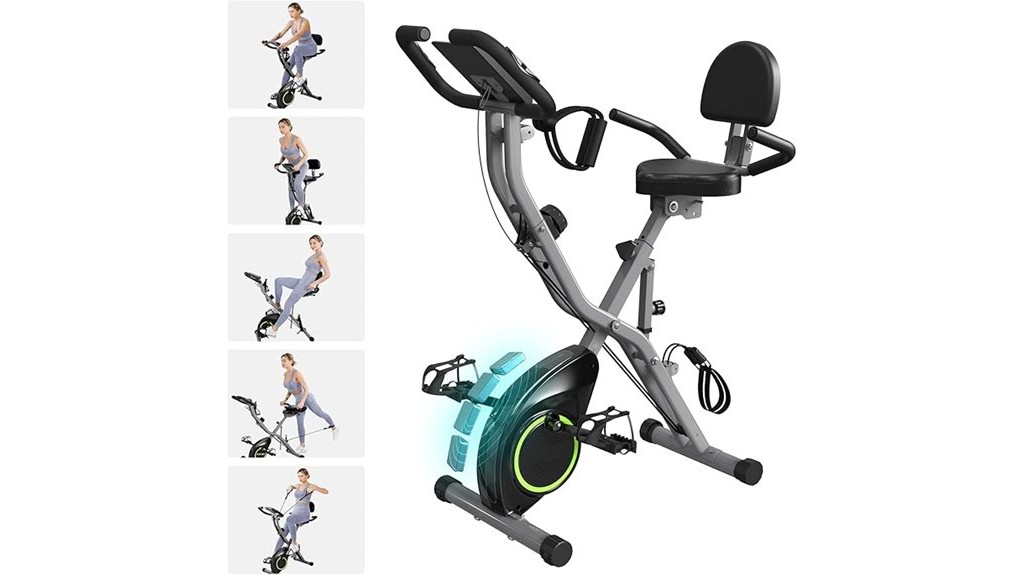 compact portable foldable exercise bike