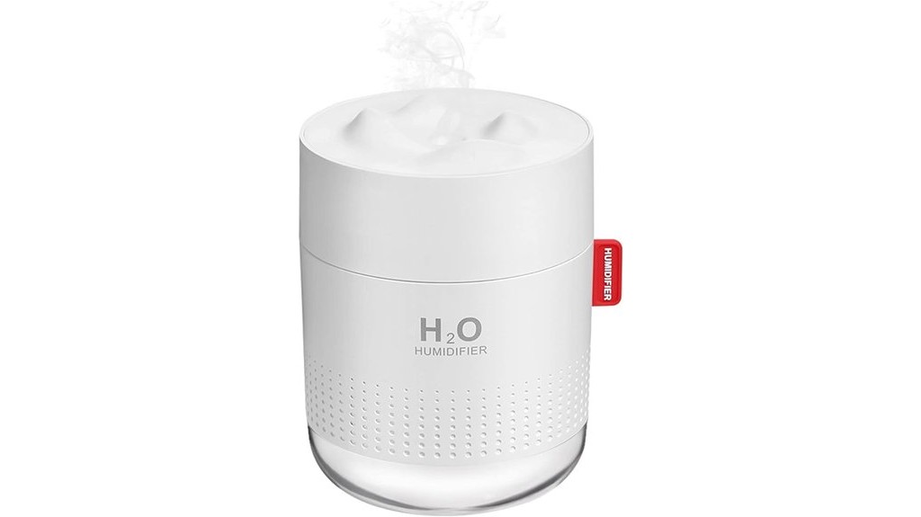 compact portable humidifier capacity