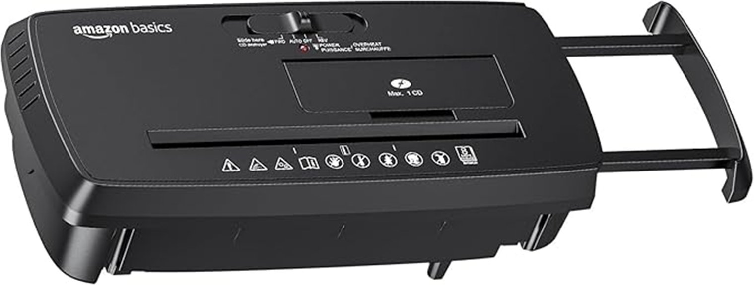 compact portable paper shredder